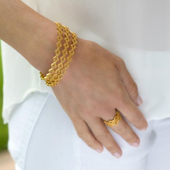 JULIE VOS Jewelry - Set of 2 JULIE VOS FLORENTINE STACKING BANGLE
